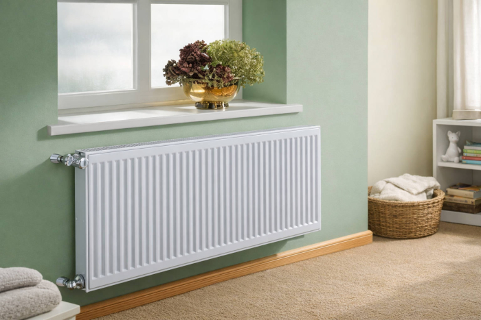 Grzejnik ciepły tylko do połowy? To nie awaria, lecz prawidłowe działanie