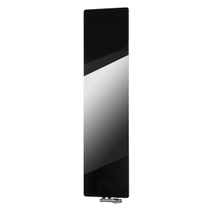 Grzejnik dekoracyjny szklany MIRROR 1600x400mm Czarny