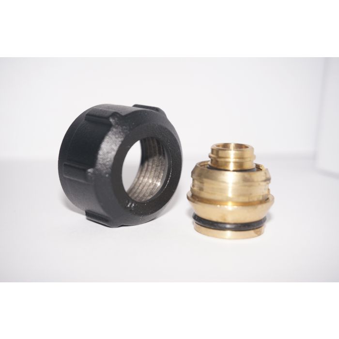 Złączka zaciskowa do rury z tworzywa sztucznego GW 3/4 Alu Pex 16x2 Czarny strukturalny ZZ16x2 14