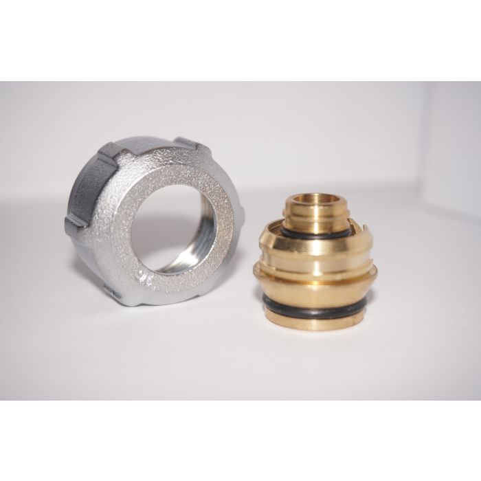 Złączka zaciskowa do rury z tworzywa sztucznego GW 3/4 Alu Pex 16x2 Satyna ZZ16x2 03