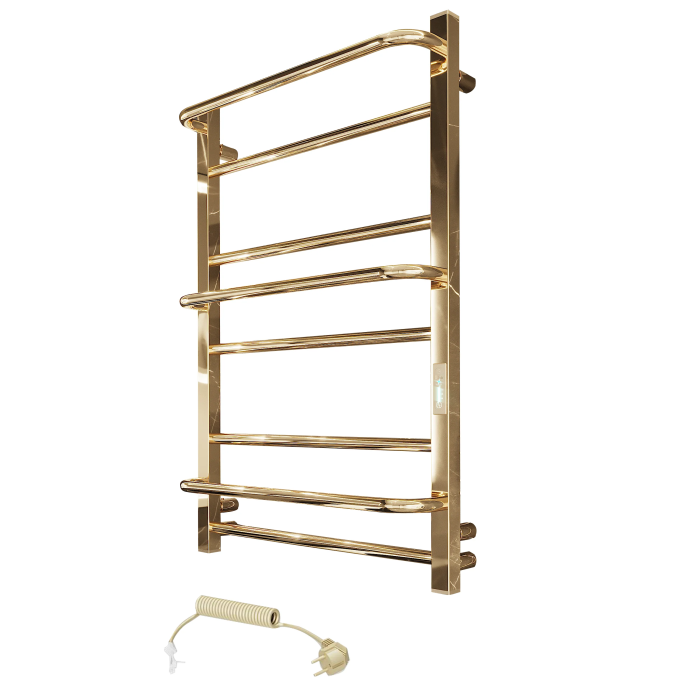 Grzejnik Elektryczny ANASTASIA 8 805x530mm Złoty