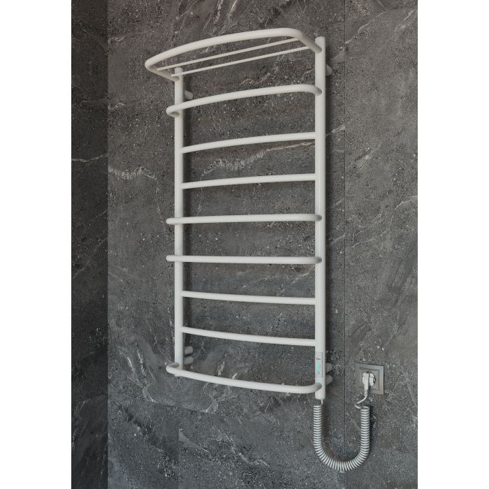 Grzejnik Elektryczny KASKADA z półką 9 1005x530mm Biały