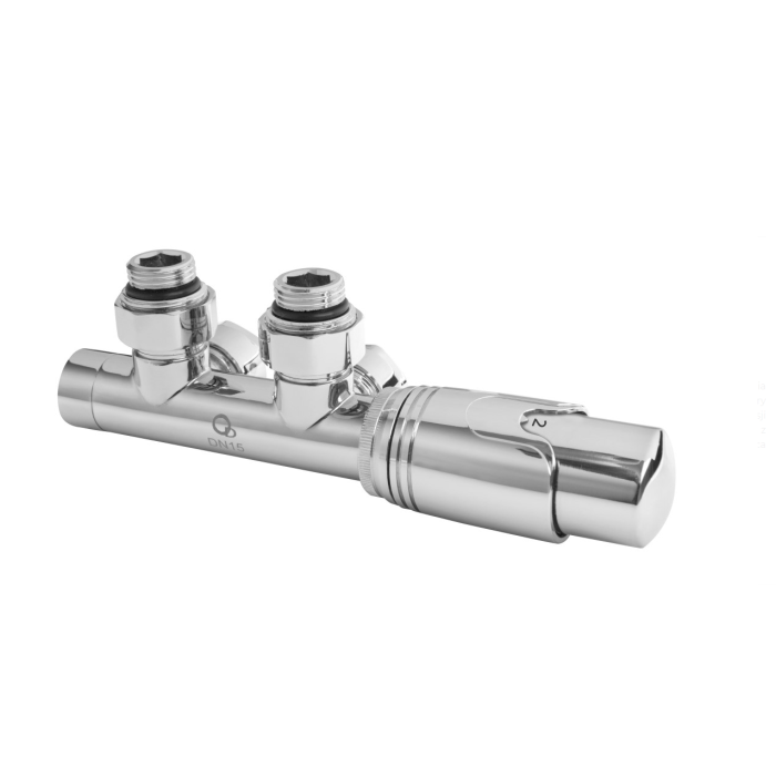 Zestaw termostatyczny ZESPOLONY KĄTOWY (CHROM) ART.431.ZEST.ZESP.CH