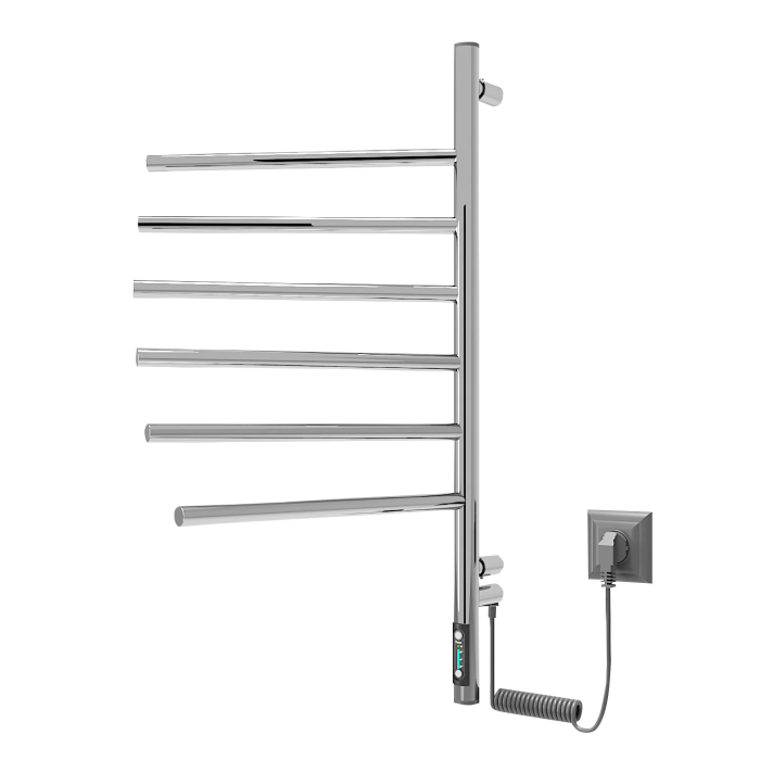 Grzejnik Elektryczny WERTYKAL 6 755x395mm Chrom