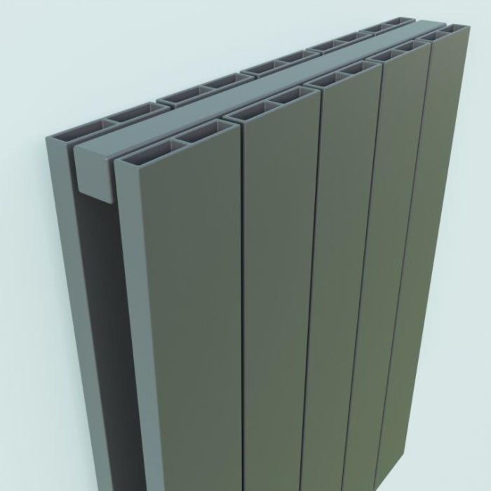 Grzejnik aluminiowy Drama Double Poziom 