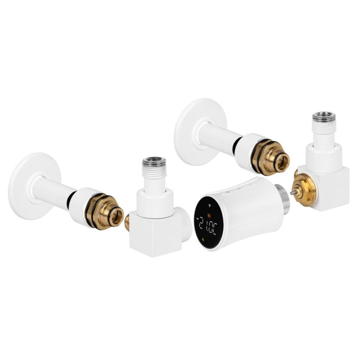 Zestaw Termostatyczny QUATTRO z głowicą V-SMART AQGE06FK/P(PEXCU) Prawy