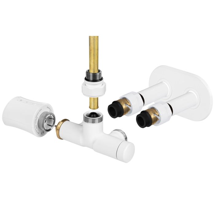 Zestaw Termostatyczny UNICO z głowicą V-SMART AUGE06FK/L(PEXCU) Lewy