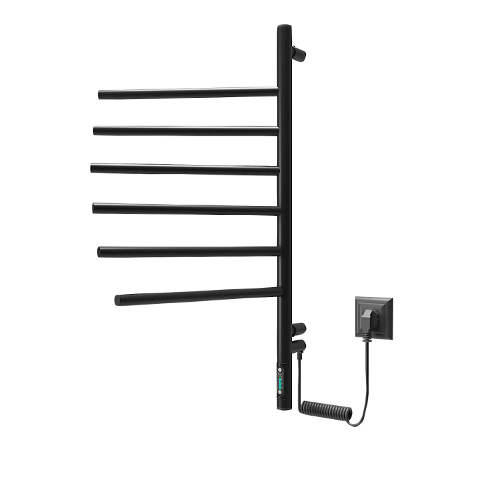Grzejnik Elektryczny WERTYKAL 6 755x395mm Czarny