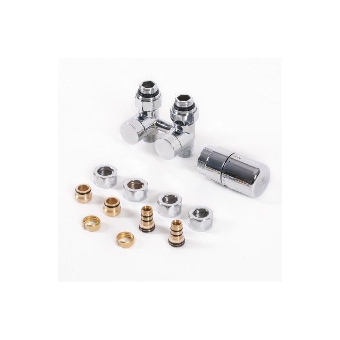 Zestaw zintegrowany odcinający prosty Chrom WRZOSSC2-CR