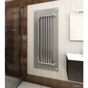 Grzejnik łazienkowy LOREN 1 430x1200 kolor bia