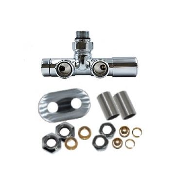 Zestaw All In One "Unico regulacyjny" kątowy prawy Chrom A000M875A002P