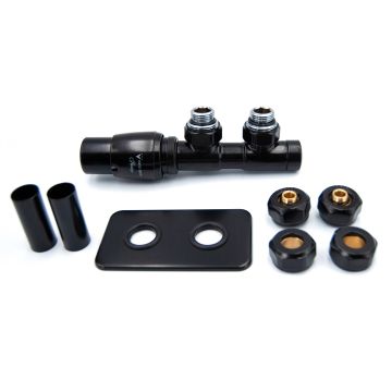 Zestaw All In One "Twins" kątowy lewy Grafit metaliczny APTSGS0213CFK/L