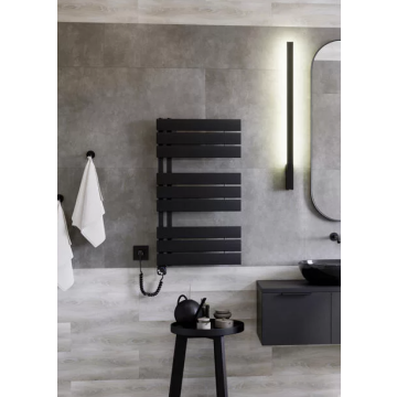 GRZEJNIK ELEKTRYCZNY LUXRAD NOBILE BIAŁY 500x870 w magazynie