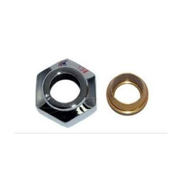 Złączka zaciskowa do rury z miedzi 15X1 GW 3/4'' Czarny Mat ZZM1524