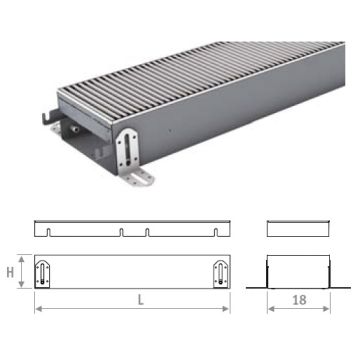 GRZEJNIK ENIX PLAIN P11 400x1000