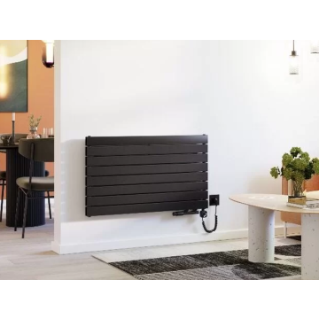 GRZEJNIK ELEKTRYCZNY LUXRAD SOLIS POZIOMY PODWÓJNY BIAŁY 445x1000 w magazynie