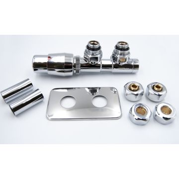 Zestaw All In One "Twins" kątowy lewy Grafit metaliczny ATSGS0212CFK/L