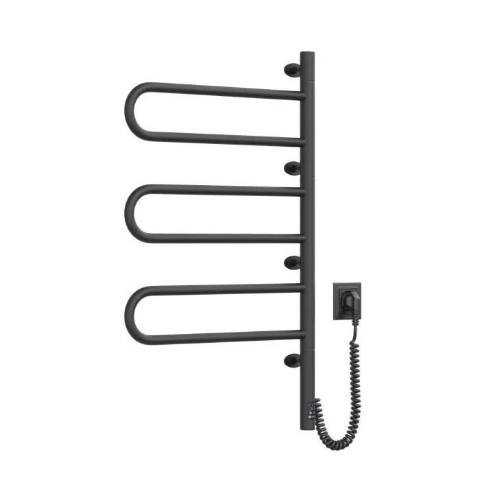 Grzejnik Elektryczny FOUETTE 480x800mm 12-212033-4880 Czarny