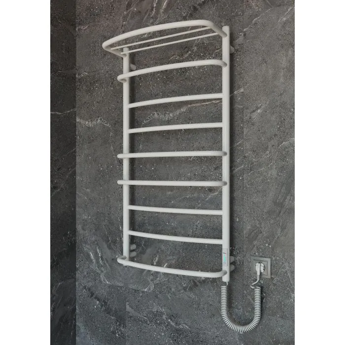 Grzejnik Elektryczny KASKADA z półką 9 1005x530mm Biały