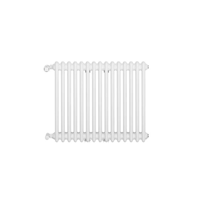 GRZEJNIK DEKORACYJNY COLUMN LINE POZIOMY 575X695 BIAŁY BOCZNE
