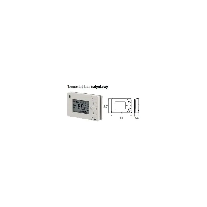 Termostat  Grzanie/Chłodzenie Natynkowy 8751.050013