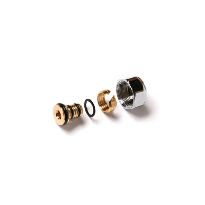 Adapter na alu-pex  (24 × 19) Chrom TGACR019