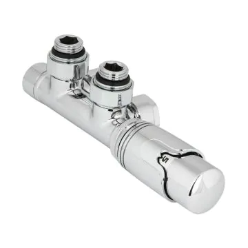 Zintegrowany zestaw termostatyczny PHA-036W kątowy chrom