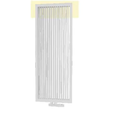 Grzejnik dekoracyjny PORTOS 140/25 250x1400