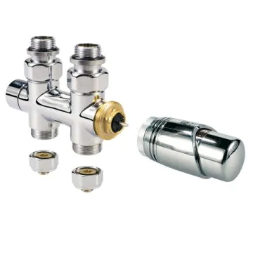 Zestaw podłączeniowy od podłogi Jaga Deco Pro Chrom CODE.PF3