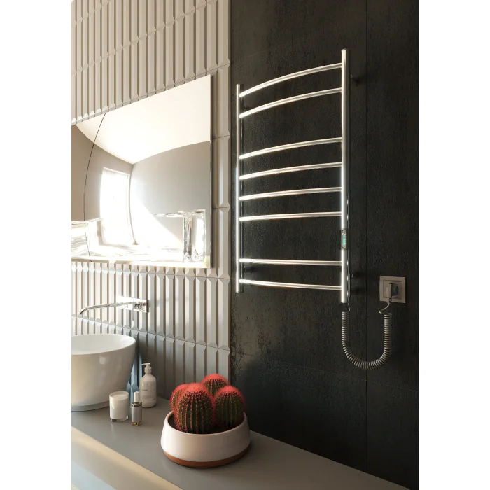 Grzejnik Elektryczny LADDER 8 805x480mm Chrom