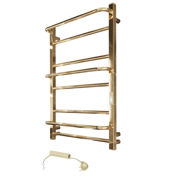 Grzejnik Elektryczny ANASTASIA 8 805x530mm Złoty