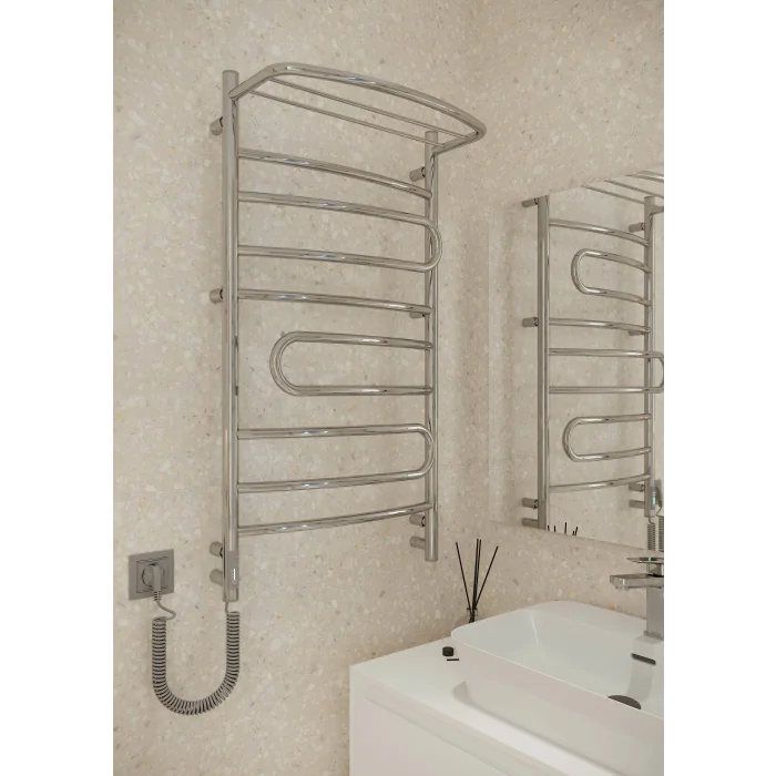 Grzejnik Elektryczny PARUS SLIM 9 965x530mm Chrom