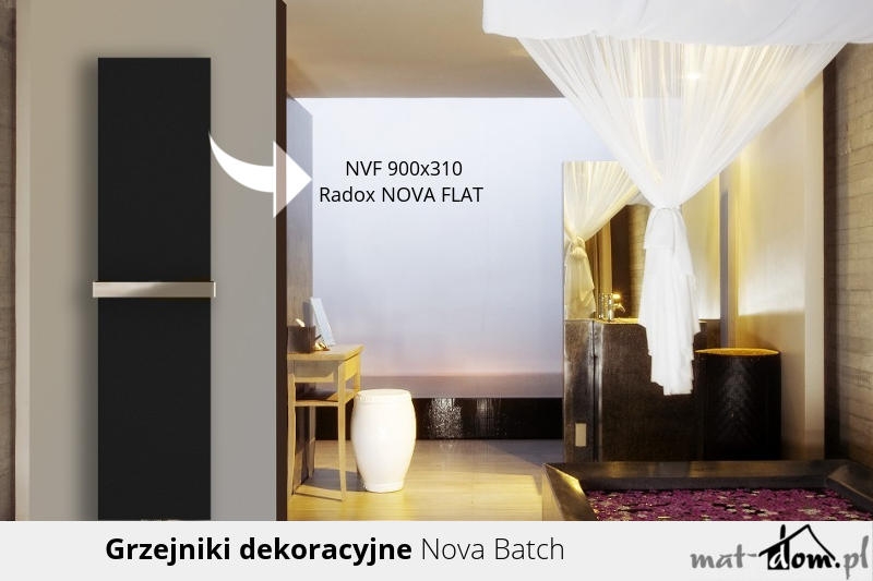 Grzejniki dekoracyjne Radox - Nova Flat